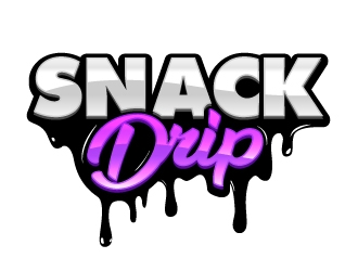 Snack Drip  logo design by dasigns