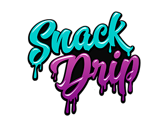 Snack Drip  logo design by 3Dlogos