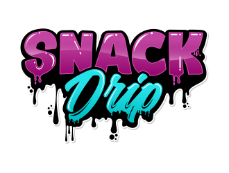 Snack Drip  logo design by evdesign