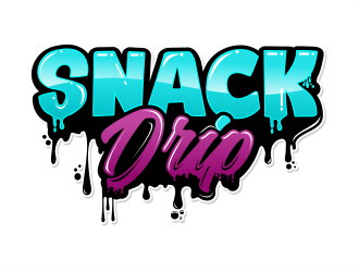 Snack Drip  logo design by evdesign