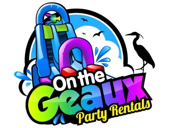 On the Geaux Party Rentals logo design by Suvendu