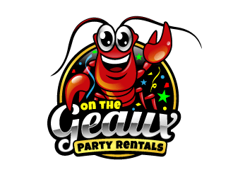 On the Geaux Party Rentals logo design by Suvendu