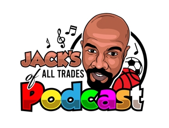 Jack’s of All Trades Podcast logo design by DreamLogoDesign