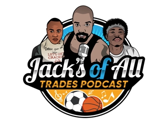 Jack’s of All Trades Podcast logo design by DreamLogoDesign