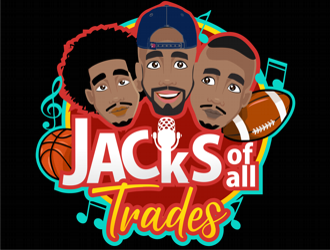 Jack’s of All Trades Podcast logo design by coco