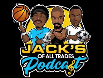 Jack’s of All Trades Podcast logo design by invento