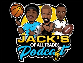 Jack’s of All Trades Podcast logo design by invento