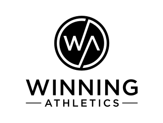 Winning Athletics logo design by puthreeone