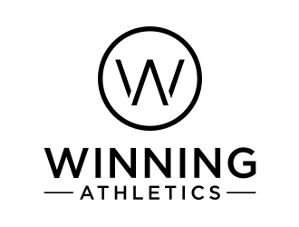 Winning Athletics logo design by puthreeone