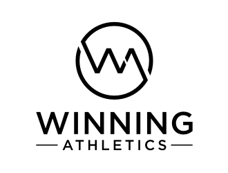 Winning Athletics logo design by puthreeone