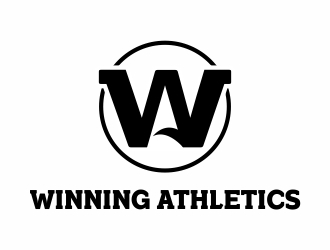 Winning Athletics logo design by MonkDesign