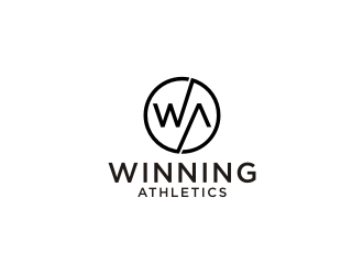 Winning Athletics logo design by johana