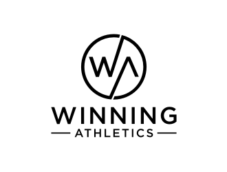 Winning Athletics logo design by johana