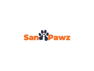 SaniPawz logo design by aryamaity