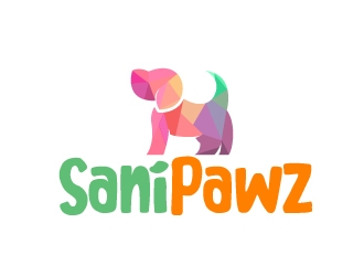 SaniPawz logo design by AamirKhan