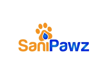 SaniPawz logo design by aryamaity