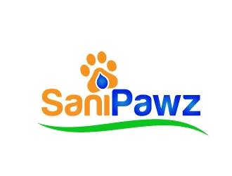 SaniPawz logo design by aryamaity