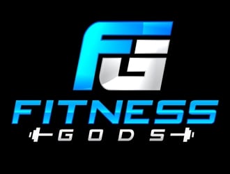 Fitness Gods logo design by DreamLogoDesign