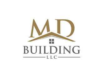 MD Building LLC logo design by alby