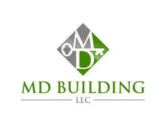 MD Building LLC logo design by ingepro