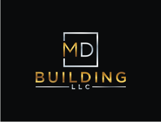 MD Building LLC logo design by bricton