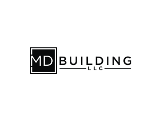 MD Building LLC logo design by bricton