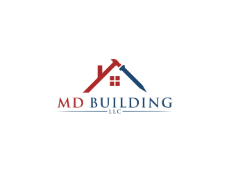 MD Building LLC logo design by bricton