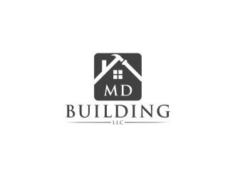 MD Building LLC logo design by bricton