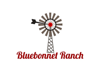 Bluebonnet Ranch logo design by aryamaity