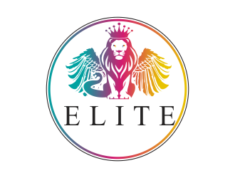 Elite logo design by giphone