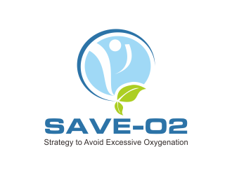 Strategy to Avoid Excessive Oxygenation (SAVE-O2) logo design by Greenlight