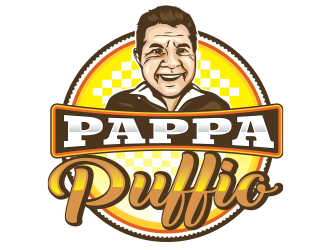 Pappa Puffio logo design by vinve