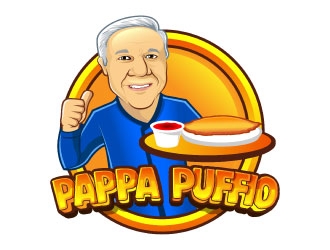 Pappa Puffio logo design by DesignPal