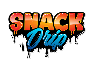 Snack Drip  logo design by evdesign