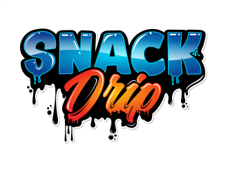 Snack Drip  logo design by evdesign