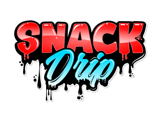 Snack Drip  logo design by evdesign