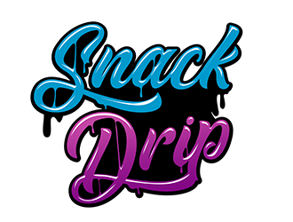 Snack Drip  logo design by 3Dlogos