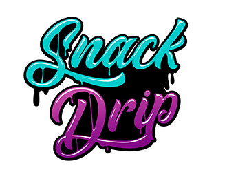 Snack Drip  logo design by 3Dlogos