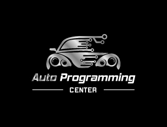 Auto Programming Center logo design by BeezlyDesigns