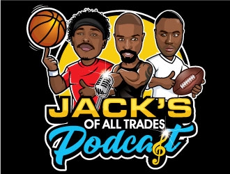 Jack’s of All Trades Podcast logo design by invento