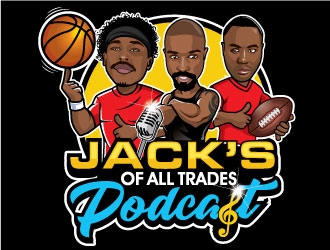 Jack’s of All Trades Podcast logo design by invento