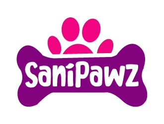 SaniPawz logo design by AamirKhan