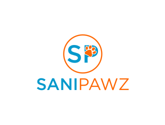 SaniPawz logo design by johana