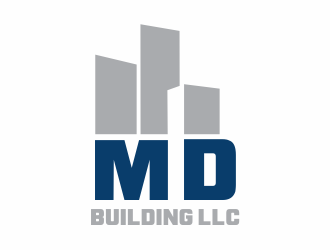 MD Building LLC logo design by up2date