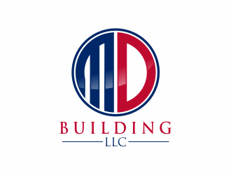 MD Building LLC logo design by up2date