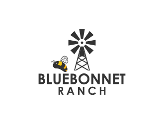 Bluebonnet Ranch logo design by diki