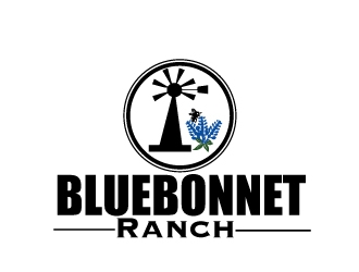 Bluebonnet Ranch logo design by AamirKhan