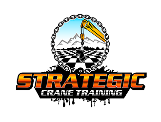 Strategic Crane Training logo design by 3Dlogos