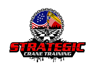 Strategic Crane Training logo design by 3Dlogos