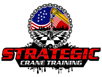 Strategic Crane Training logo design by 3Dlogos